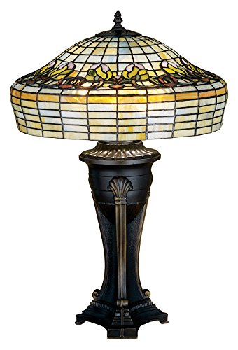28InchH Duffner & Kimberly Raised Tulip Table Lamp
