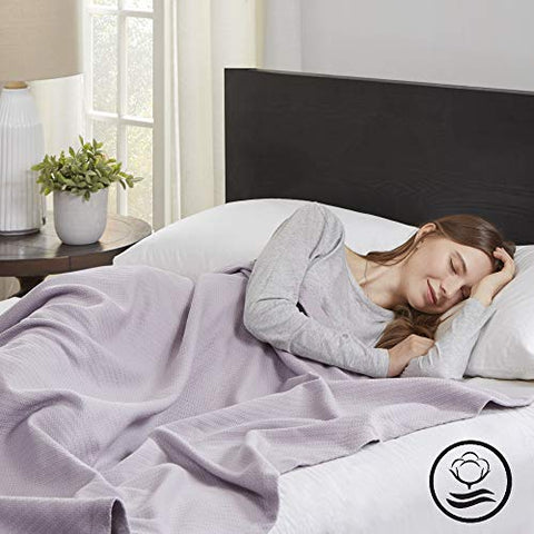 100 Cotton Blanket w/ 1 Self Hem