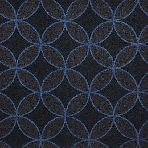 Joy Carpets Kaleidoscope - Whimsical Area Rugs Eclipse, 78 x 109, Blue