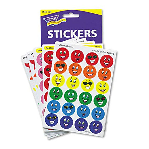 Stinky Stickers Smiles Stars 648/PK