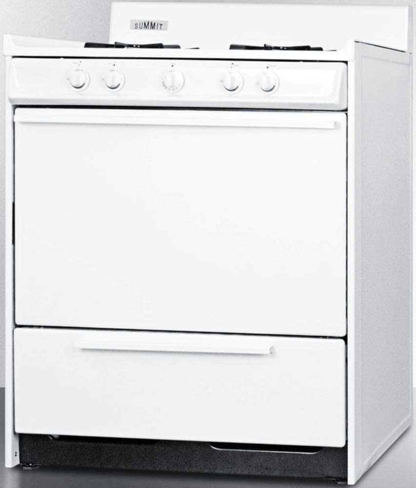 Summit WNM2107 Kitchen Cooking Range, White