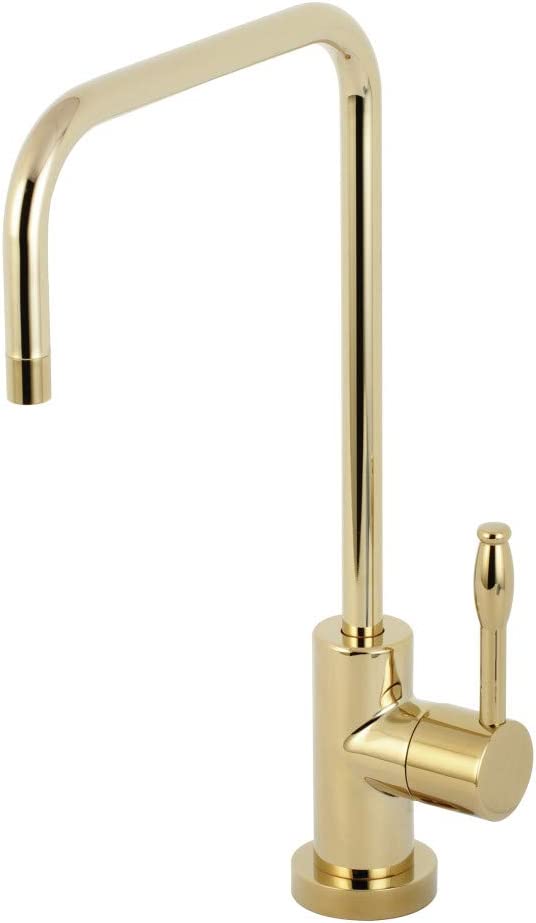 Kingston Brass KS6192NKL Nustudio Water Filtration Faucet, Polished Brass