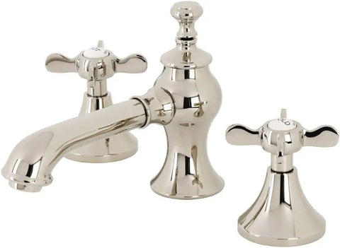 Kingston Brass KC7066BEX Essex Widespread Bathroom Faucet, Polished Nickel