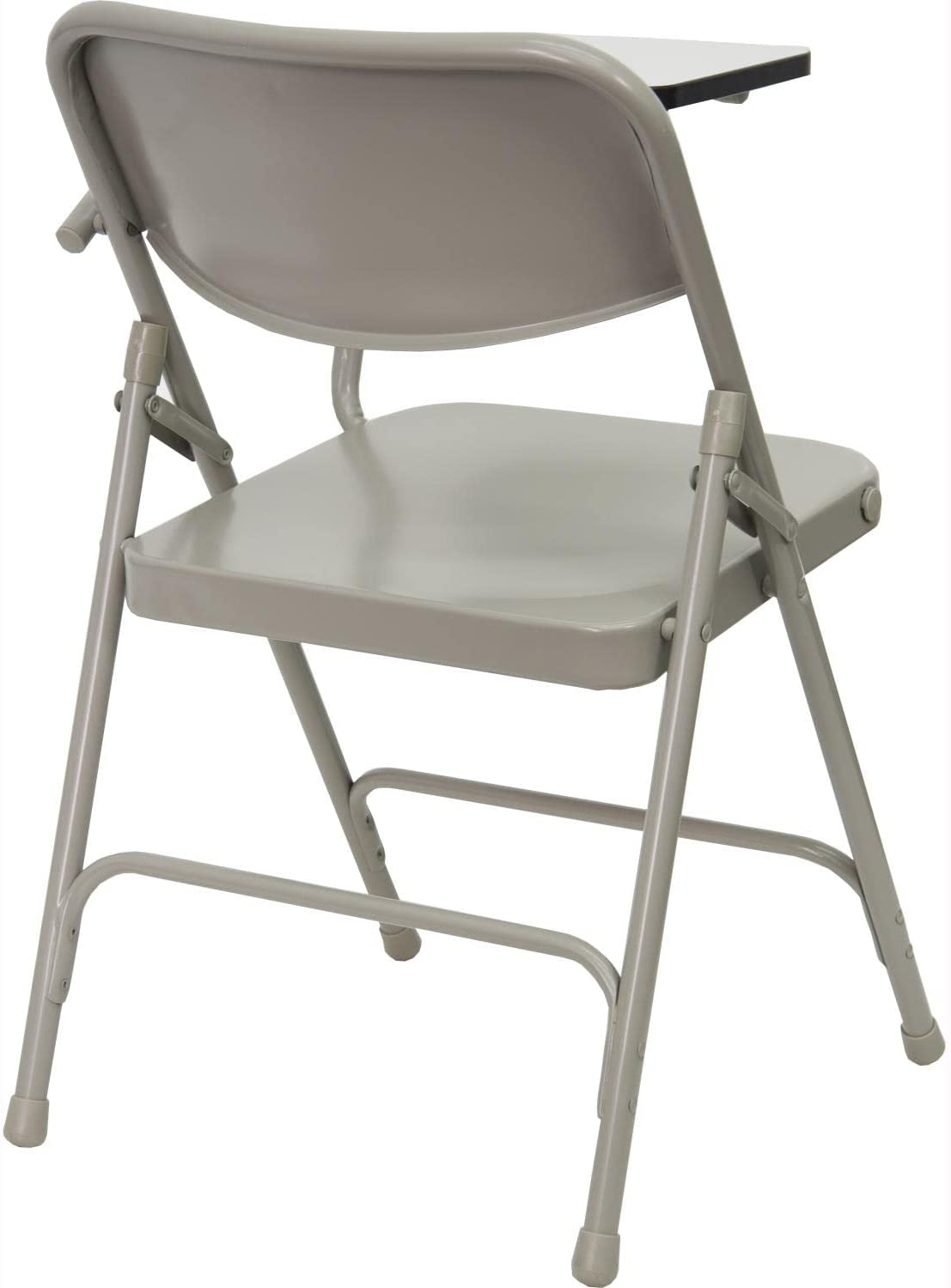 Flash Furniture Premium Steel Folding Chair with Left Handed Tablet Arm