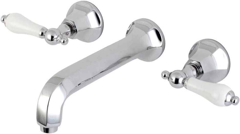 Kingston Brass KS4121PL Metropolitan Bathroom Faucet, Polished Chrome