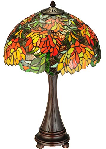 25 inches H Lamella Table Lamp