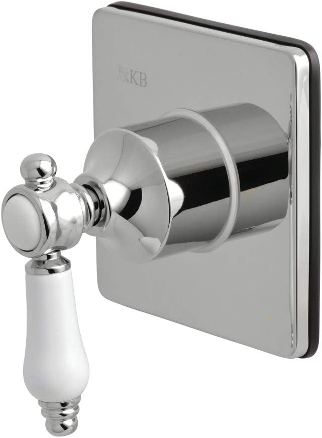 Kingston Brass KS3041BPL Bel-Air Three-Way Diverter Valve with Trim Kit, Polished Chrome