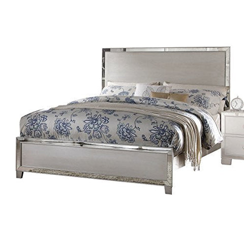 ACME Voeville II Queen Bed - 24840Q - Platinum
