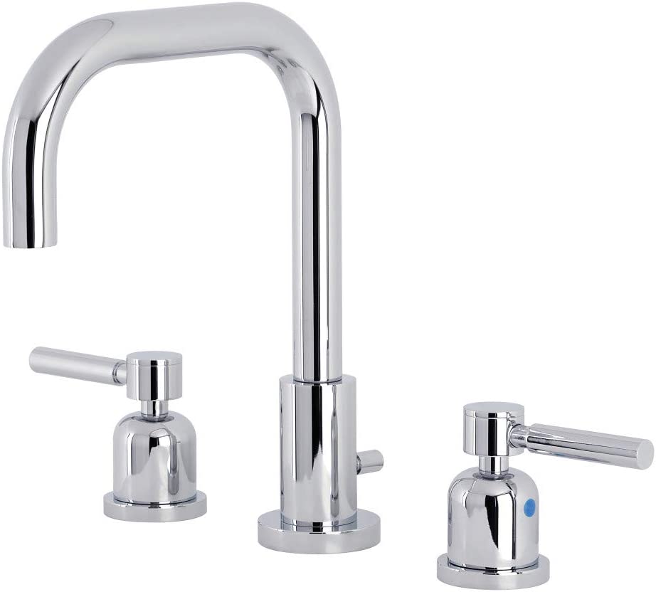 Kingston Brass FSC8931DL Concord Widespread Bathroom Faucet, Polished Chrome