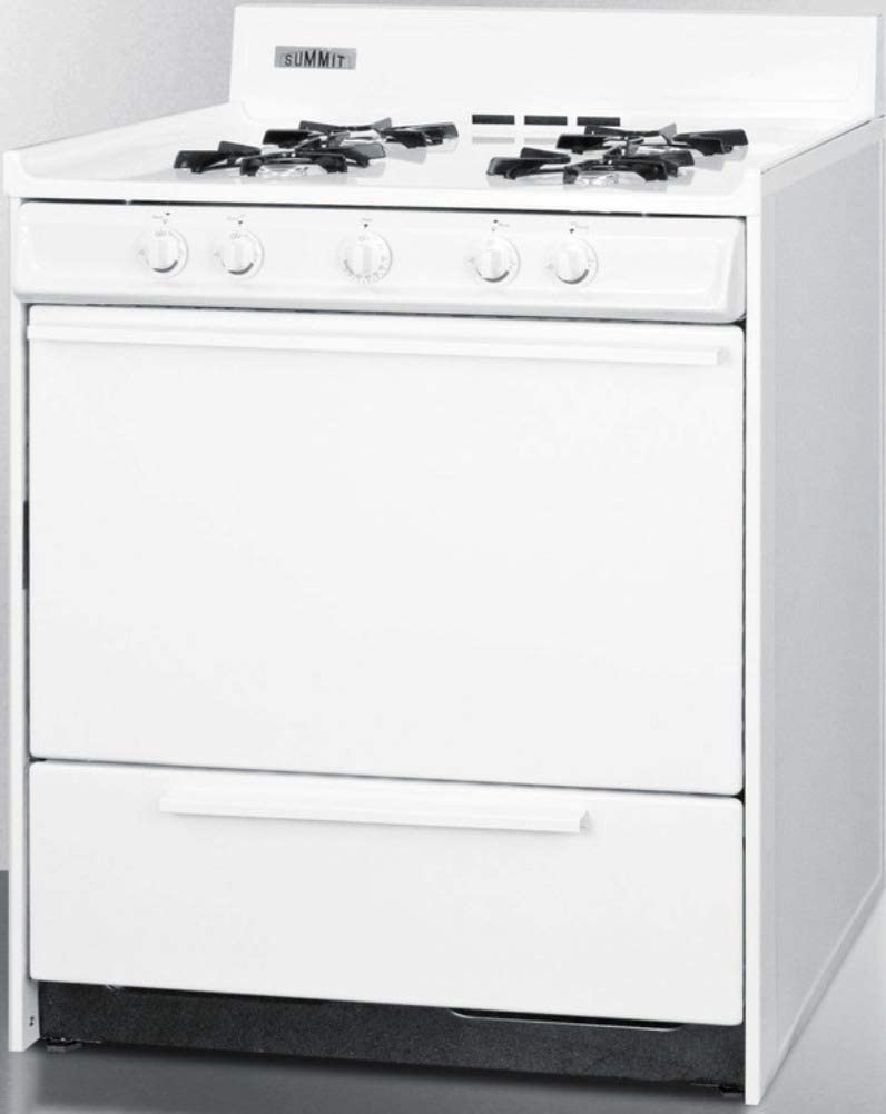 Summit WNM2107 Kitchen Cooking Range, White