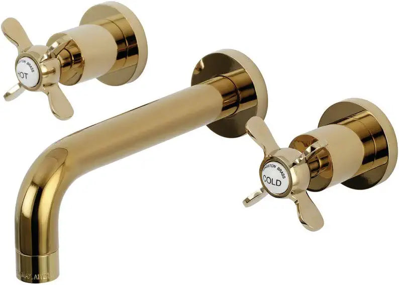 Kingston Brass KS8122BEX Essex Bathroom Faucet, Polished Brass