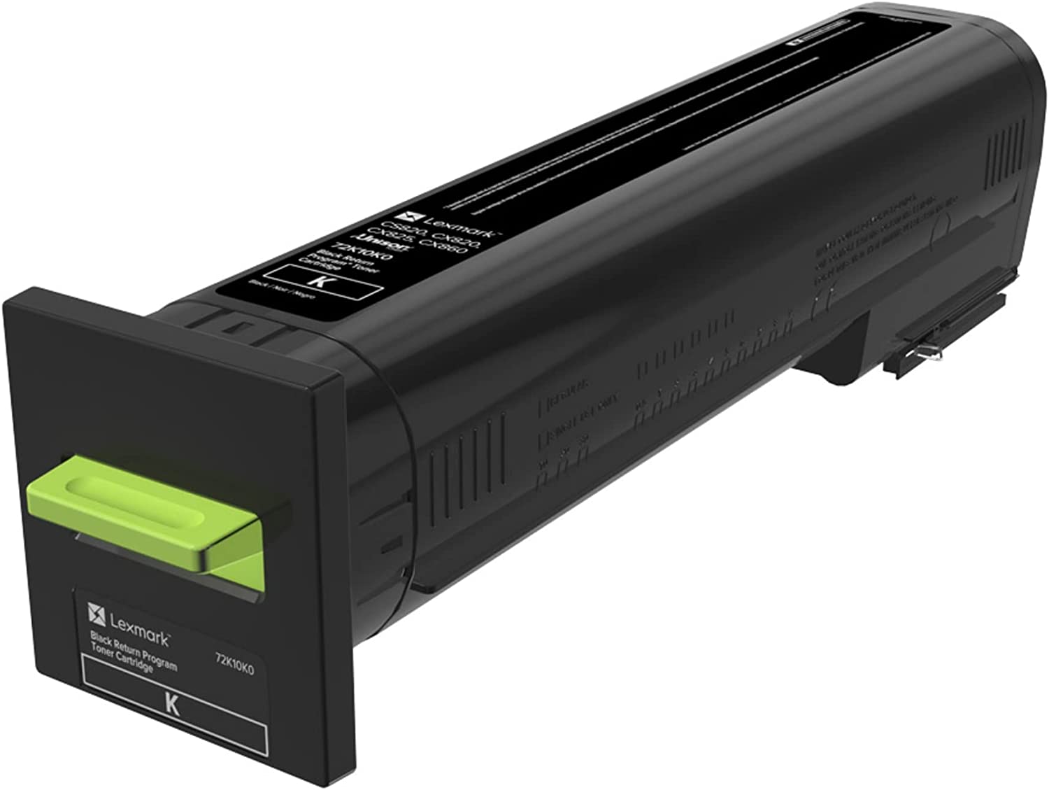 Lexmark 72K10K0 Unison Toner Cartridge, Black