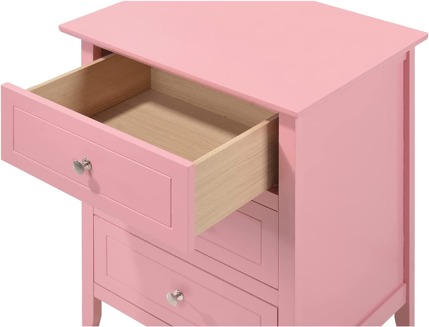 Glory Furniture Daniel G1304-N Nightstand, Pink