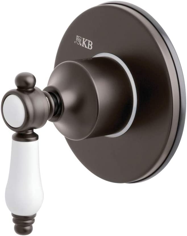 Kingston Brass KS3035BPL Bel-Air Three-Way Diverter Valve with Trim Kit, Oil Rubbed Bronze