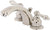 Kingston Brass KB946ALPN Victorian Mini-Widespread Bathroom Faucet, Polished Nickel