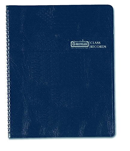House of Doolittle Combination Lesson Planner/Class Record Planner Blue 8.5 x 11 Inch (HOD51607)