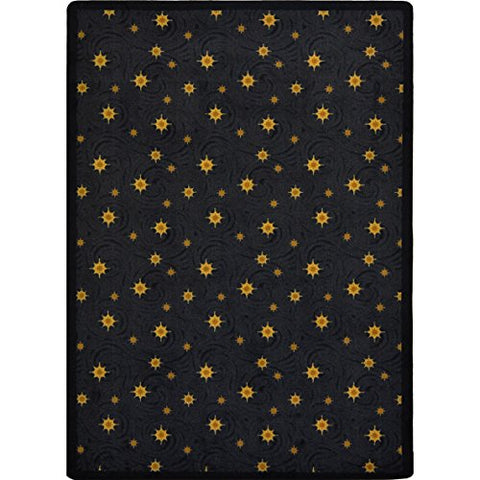 Joy Carpets Any Day Matinee Milky Way Theater Area Rugs, 46-Inch by 64-Inch by 0.36-Inch, Charcoal