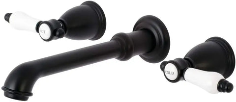 Kingston Brass KS7120BPL Bel-Air Bathroom Faucet, Matte Black