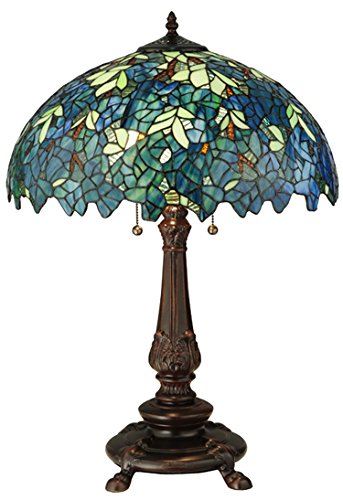 26InchH Nightfall Wisteria Table Lamp