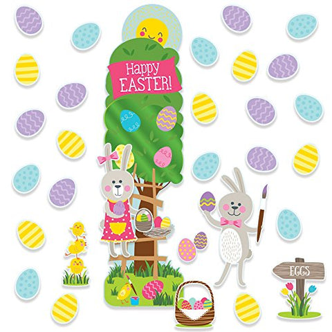 Eureka Easter School and Classroom Door D√É∆í√Ç¬©cor Kit, 32pc All-in-One, 32 Piece