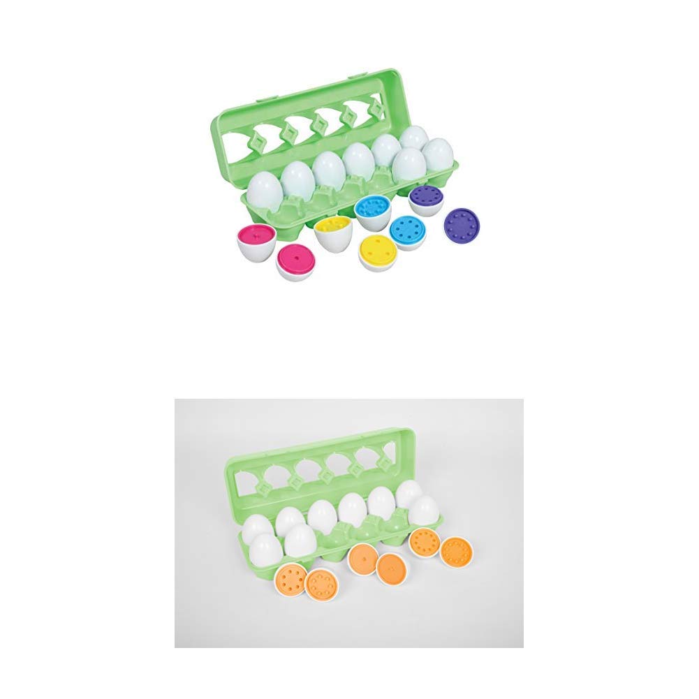 TickiT Color Match Eggs - Set of 12, Model Number: 74064