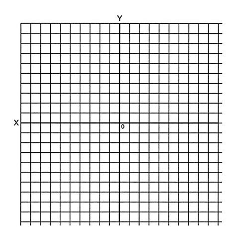 Geyer Instructional Products 150243 Graph Stickers - Accentuated XY Axis, 4&#34; Wide, White/Black (Pack of 500)