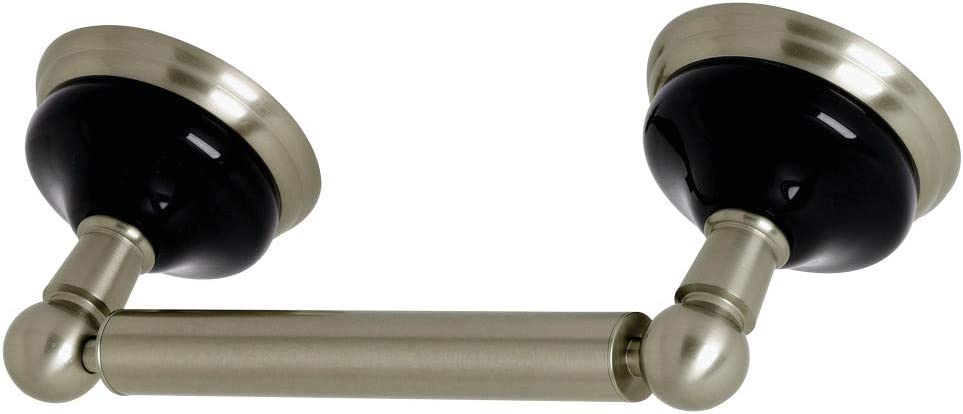 Kingston Brass BA9118BN Water Onyx Toilet Paper Holder, Brushed Nickel