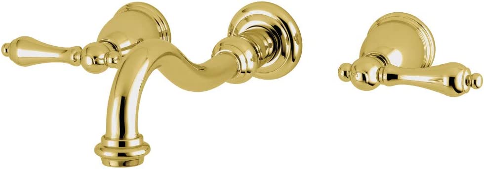 Kingston Brass KS3022AL Restoration Tub Faucet, Polished Brass