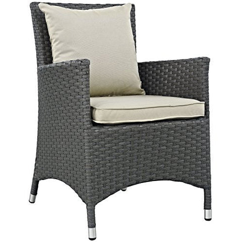 Sojourn Dining Outdoor Patio Sunbrella Armchair