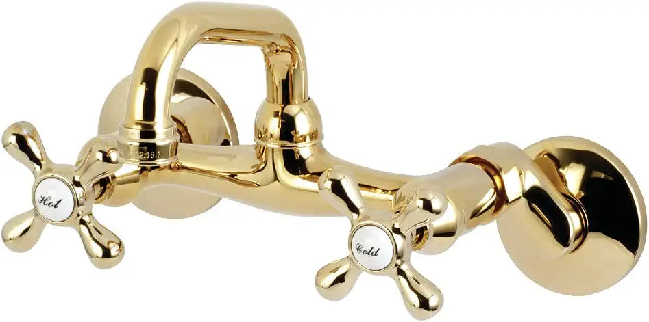 Kingston Brass KS212PB Kingston Bar Faucet, Polished Brass