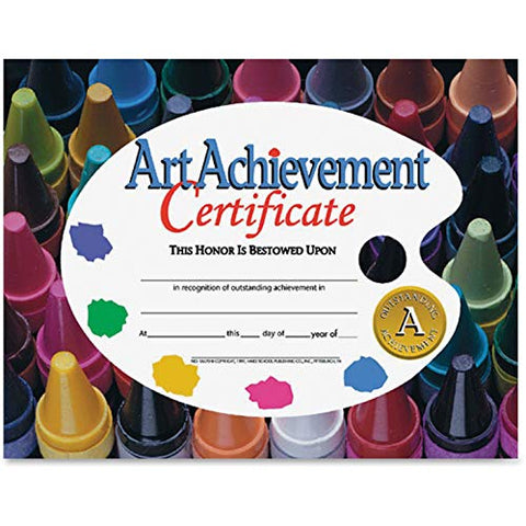 Flipside Products VA570 Art Achievement Certificate 30/PK AST