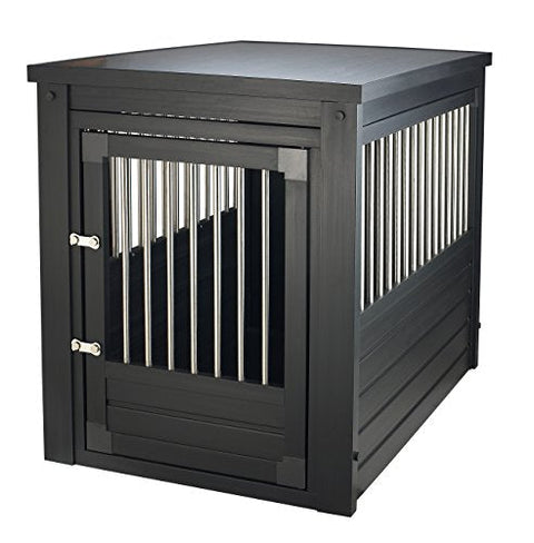 New Age Pet  InnPlace Dog Crate - Espresso Large