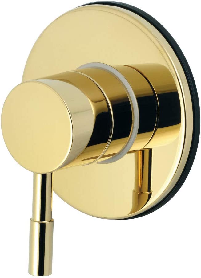 Kingston Brass KS3032DL Concord Three-Way Diverter Valve with Trim Kit, Polished Brass