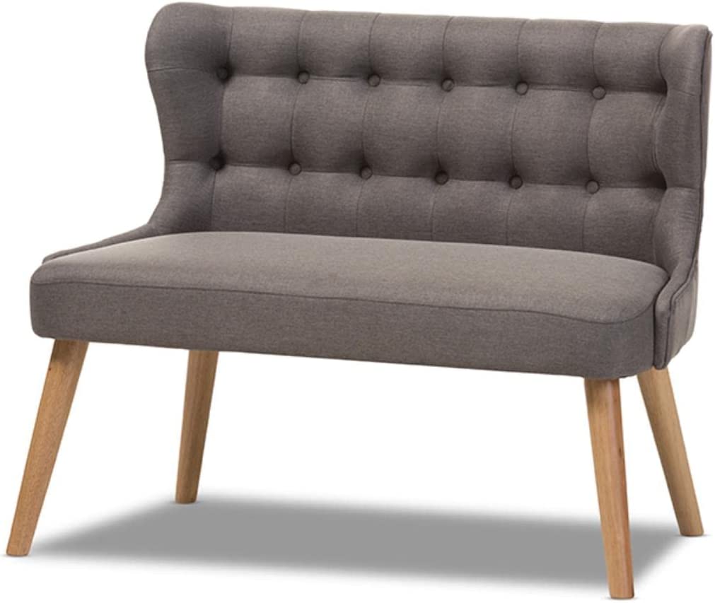 Baxton Studio Melody Settee Bench 2-Seater