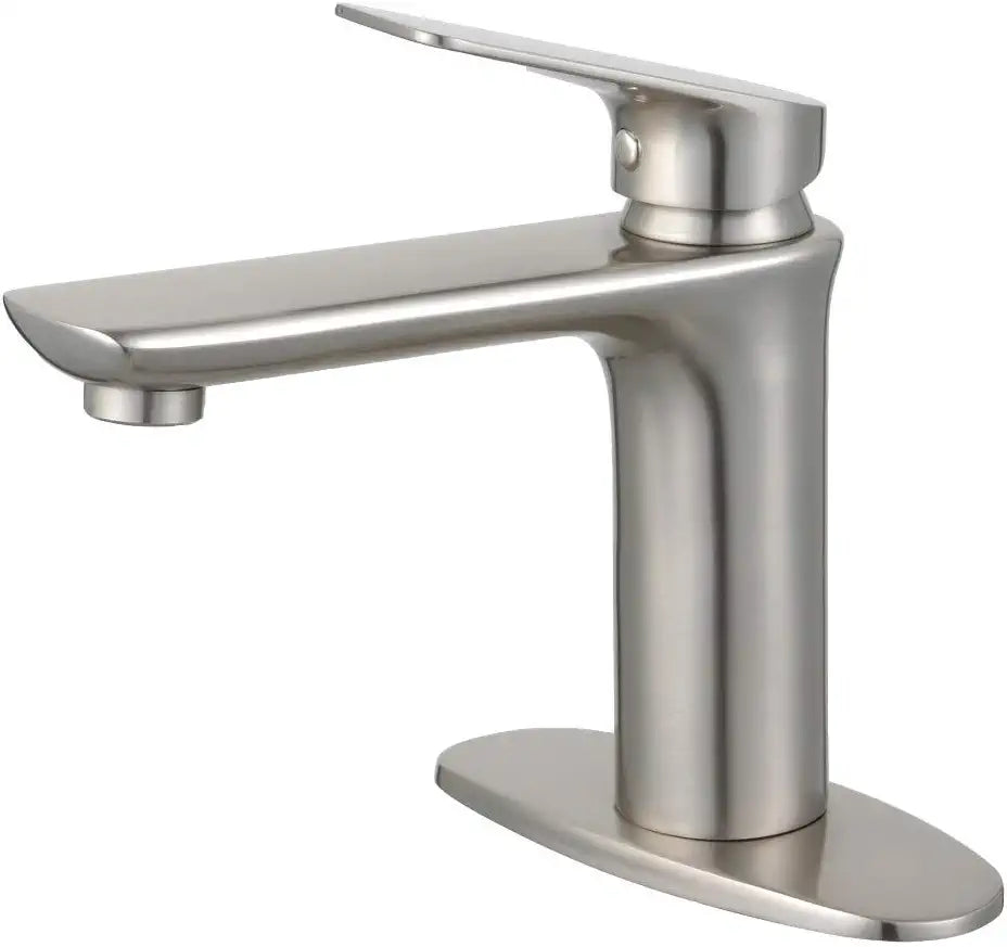 Kingston Brass LS4208CXL Frankfurt Bathroom Faucet, Brushed Nickel