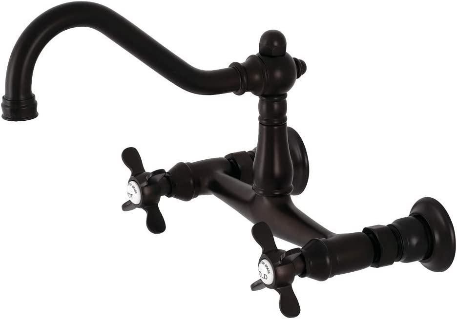 Kingston Brass KS3245BEX Essex Bathroom Faucet, Oil Rubbed Bronze