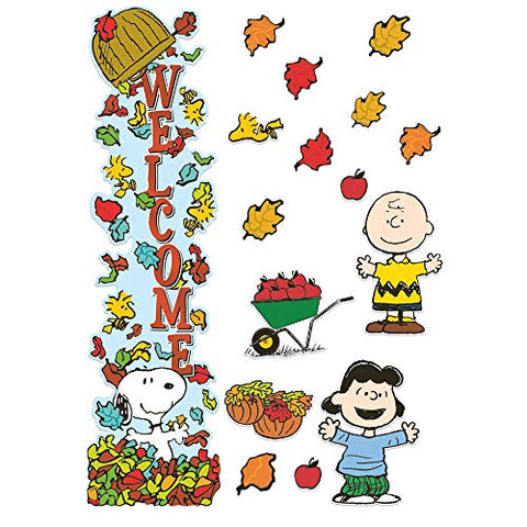 Eureka Peanuts Fall All-in-One Door Decor Kit