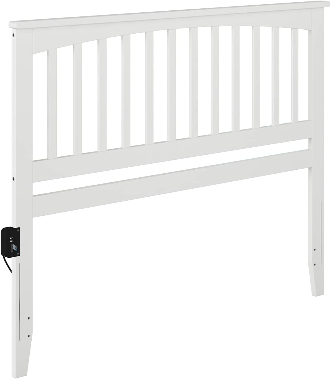 AFI Mission Headboard with Turbo Charger, King, White