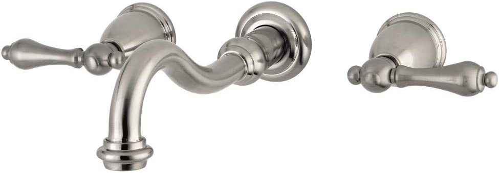 Kingston Brass KS3028AL Restoration Tub Faucet, Brushed Nickel