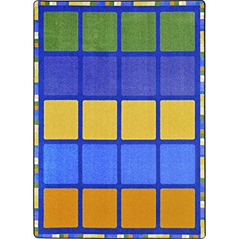 Joy Carpets 1891D Rowing Childrens Rugs, D, Multicolor