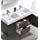 Fresca Valencia 48&#34; Gray Oak Wall Hung Double Sink Modern Bathroom Vanity w/Medicine Cabinet