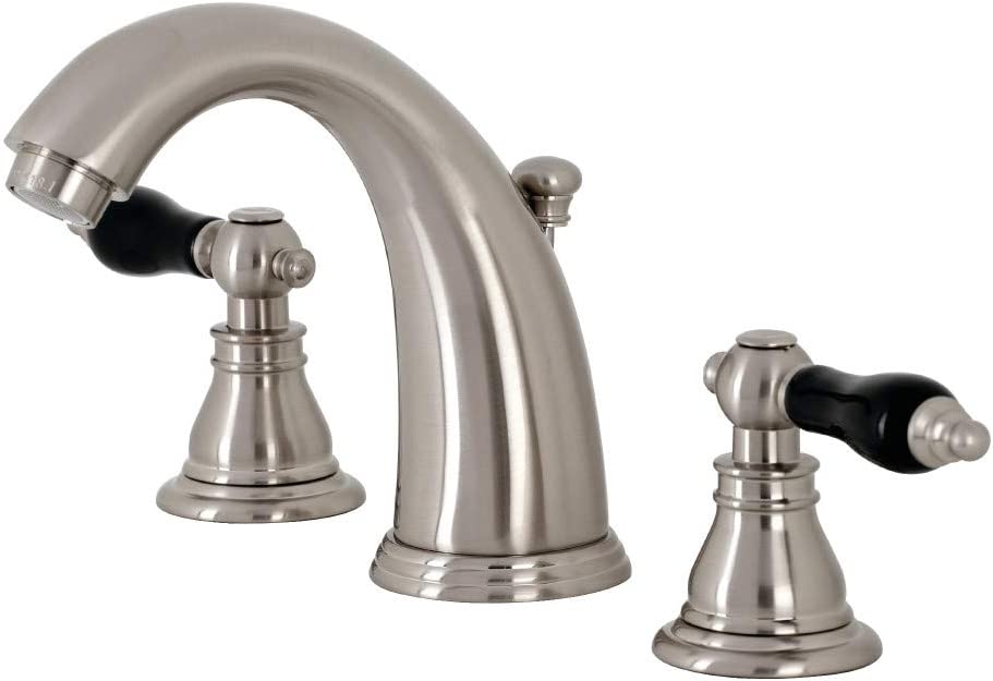 Kingston Brass KB988AKL Duchess Widespread Bathroom Faucet, Brushed Nickel