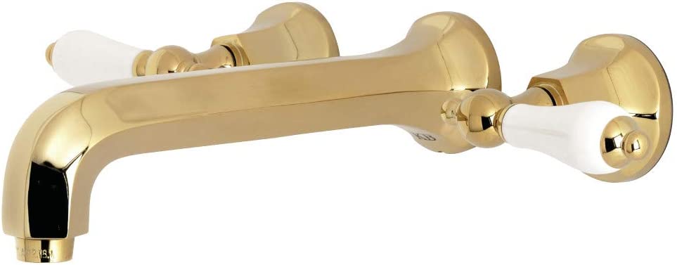 Kingston Brass KS4122PL Metropolitan Bathroom Faucet, Polished Brass