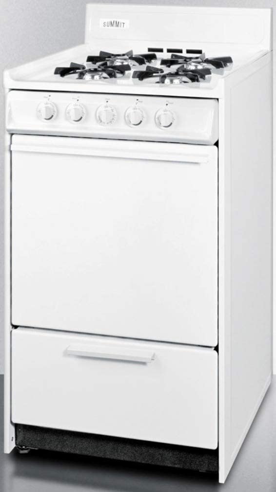 Summit WNM110P Kitchen Cooking Range, White