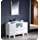 Fresca Torino 48&#34; White Modern Bathroom Cabinets w/Integrated Sink
