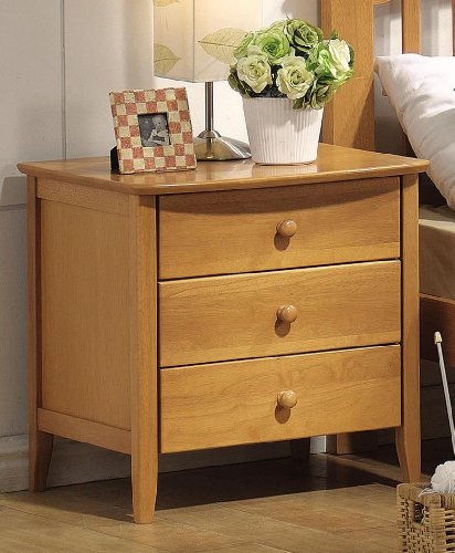 Acme 08948 San Marino Nightstand, Maple Finish