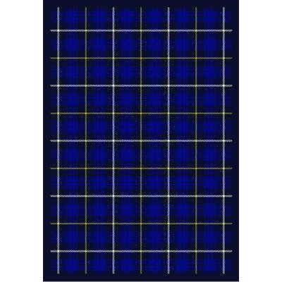 Joy Carpets Kaleidoscope Bit O Scotch Whimsical Area Rugs, 64-Inch by 92-Inch by 0.36-Inch, Seaside Blue