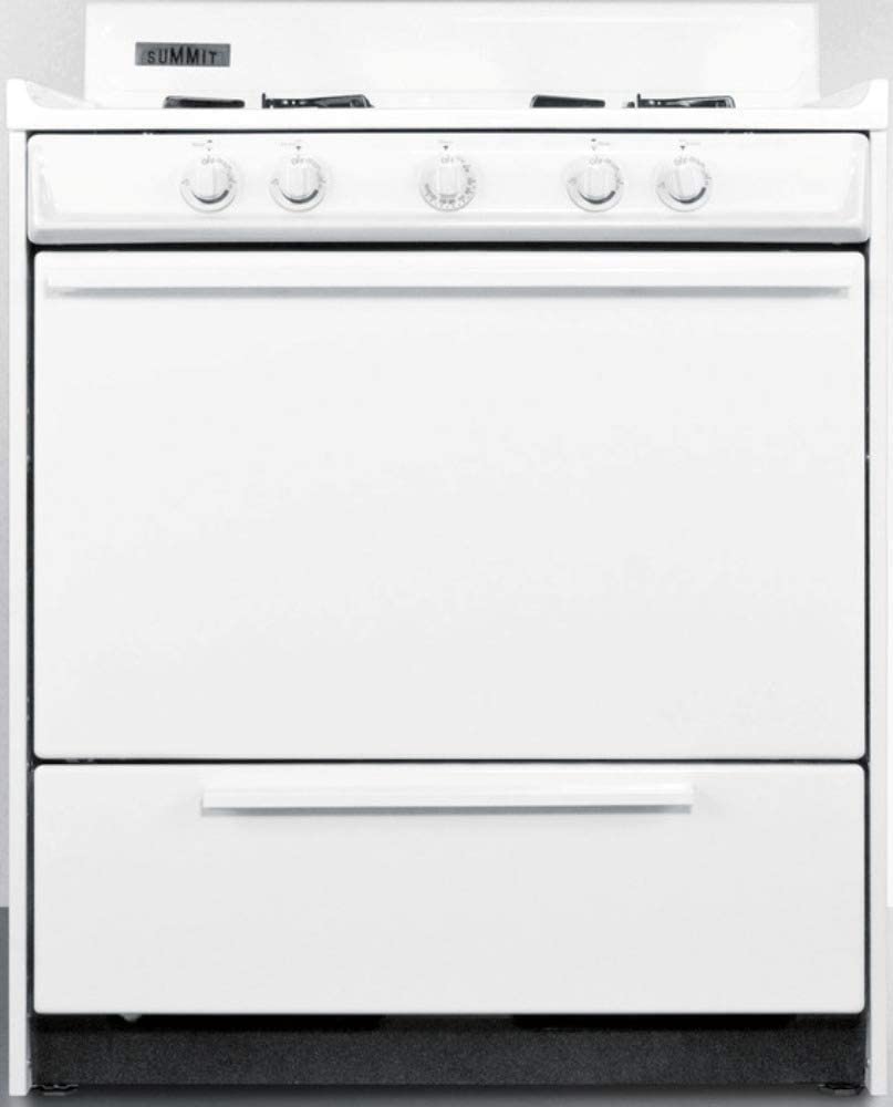 Summit WNM210P Kitchen Cooking Range, White