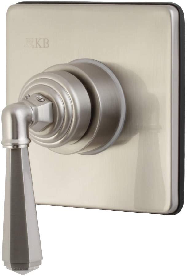 Kingston Brass KS3048HL Metropolitan Three-Way Diverter Valve with Trim Kit, Brushed Nickel