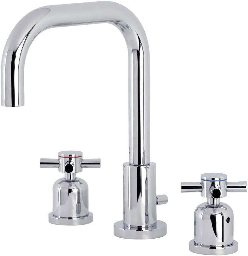 Kingston Brass FSC8931DX Concord Widespread Bathroom Faucet, Polished Chrome